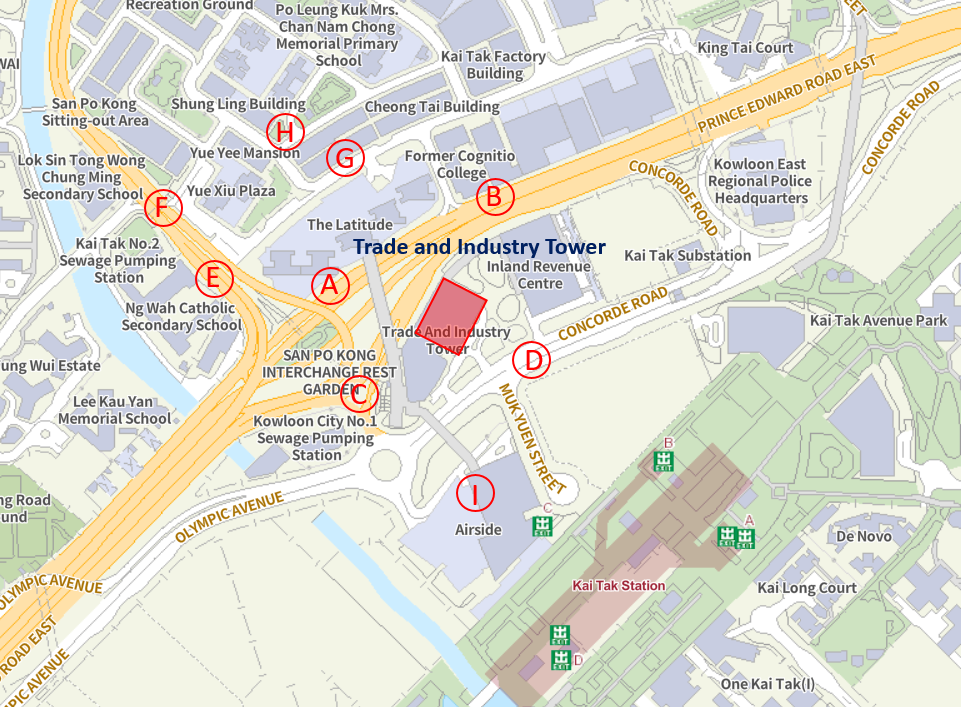 Going to Trade and Industry Department - Map Illustration